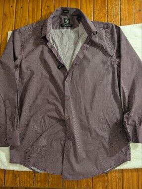 Adrienne Vittadini Mens Shirt Size Large